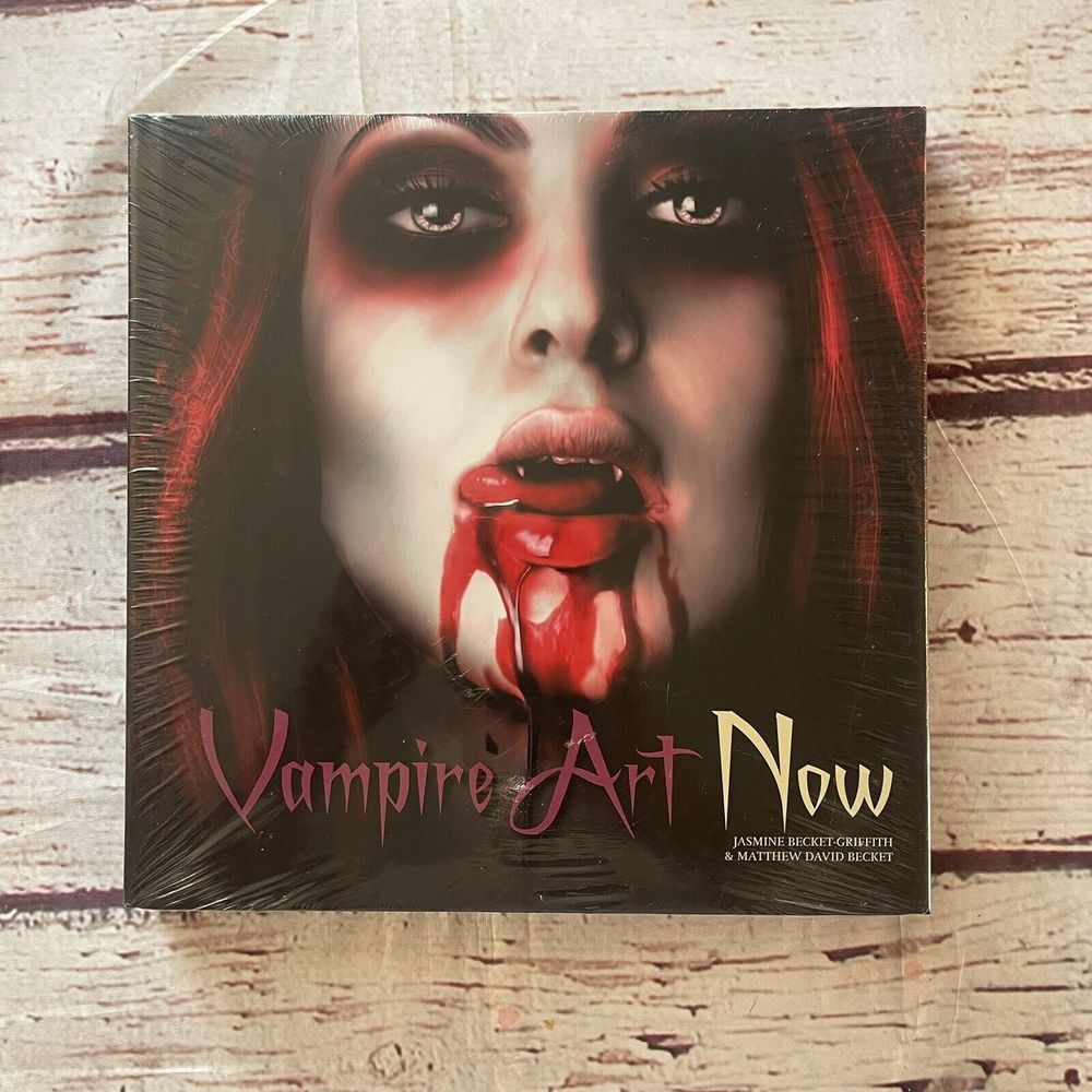 Vampire Art Now Hardcover Jasmine Becket Griffith New Shrink-Wrapped